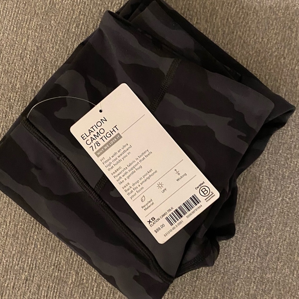 Elation camo 7/8 tight XS